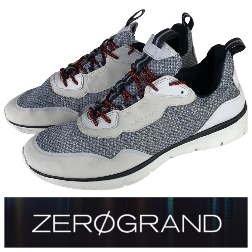 Cole Haan Zerogrand Mens Sz 12 Sneakers Trainers Shoes Nimbus Cloud White Black - Picture 4 of 7